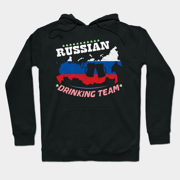 Russian Drinking Team - National Pride Hoodie by ozalshirts